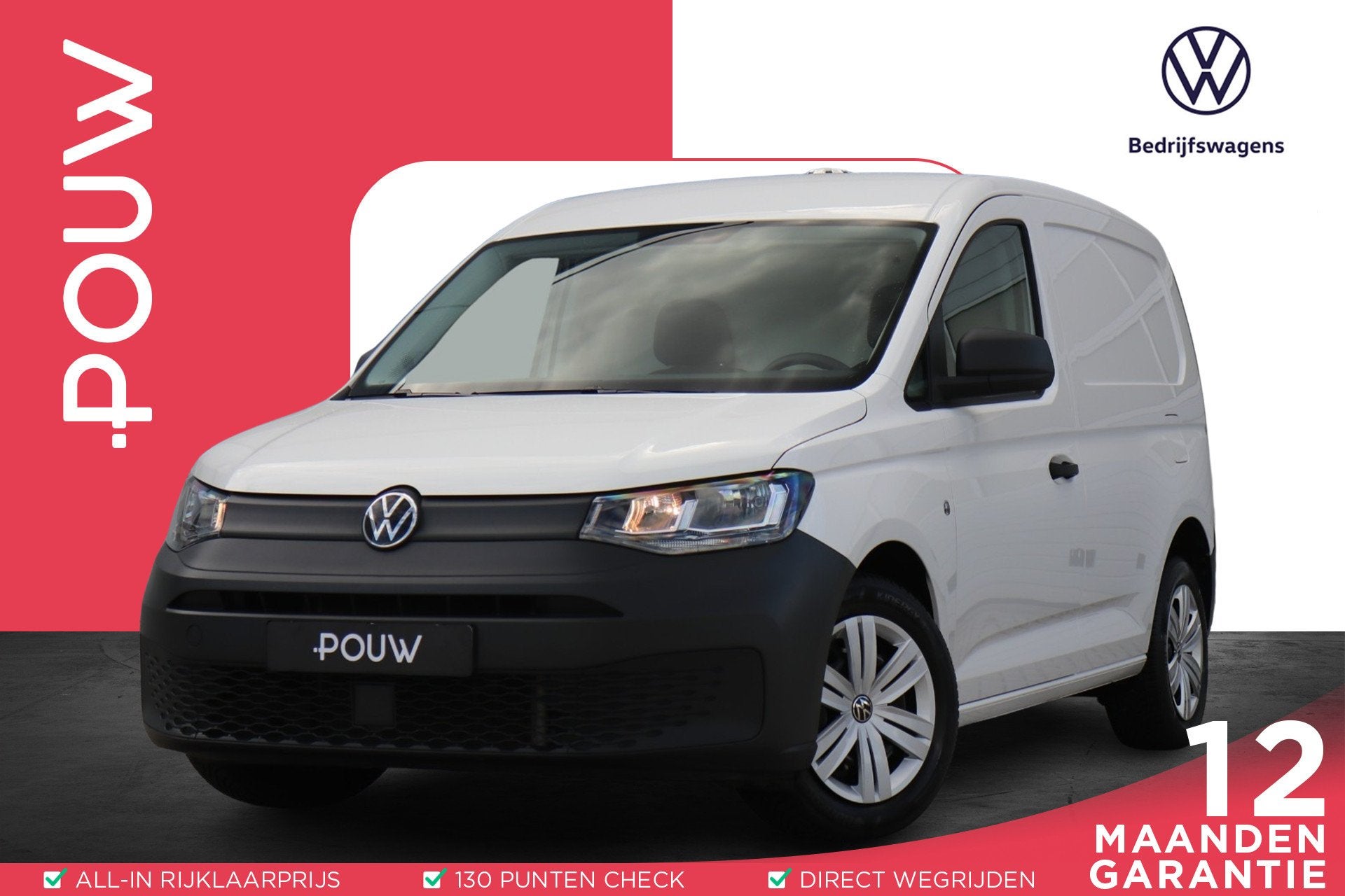 Volkswagen Caddy Cargo 2.0 TDI 75pk Trend | App Connect | Cr, Auto's, Voorwielaandrijving, 12 maanden, Stof, Gebruikt