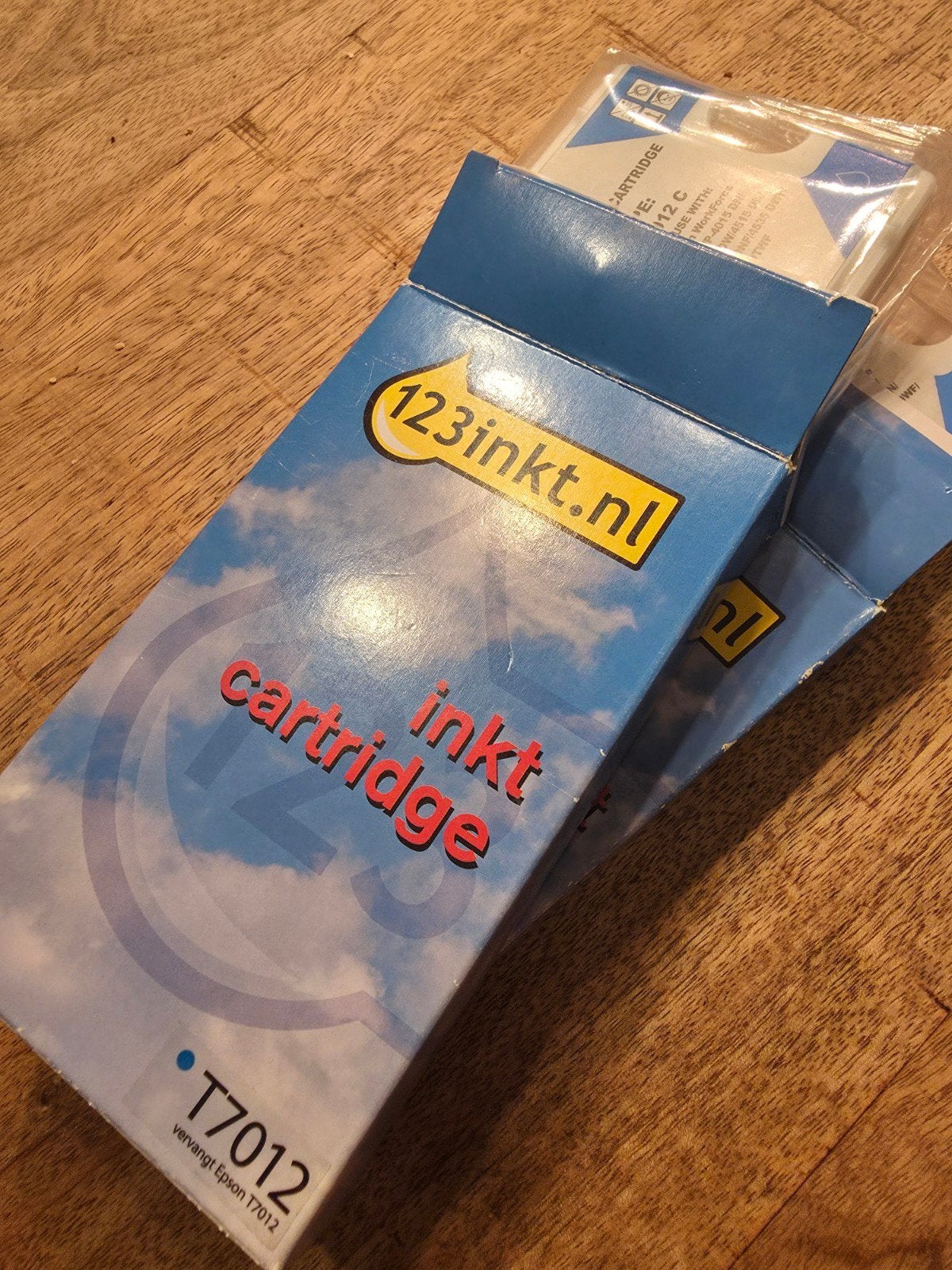 Epson Inktcartridge T7012 Cyan voor Epson, Ophalen of Verzenden, Nieuw, Cartridge