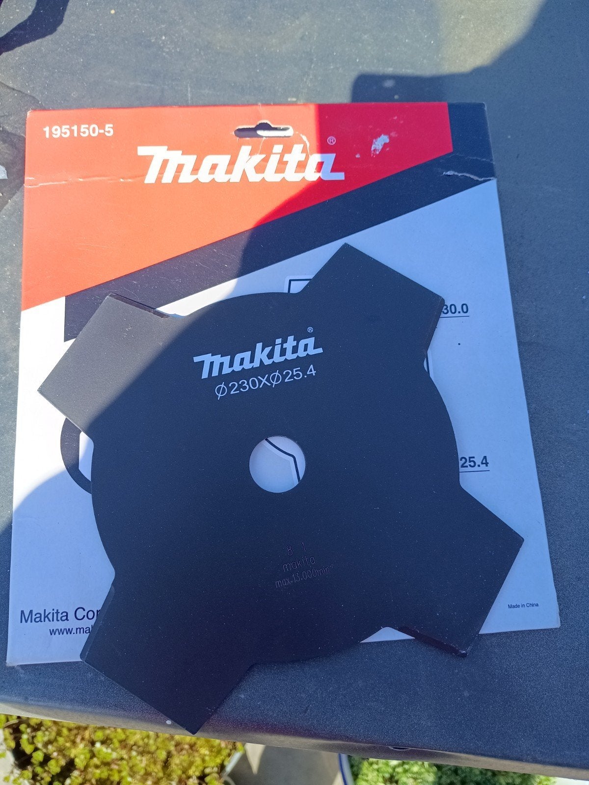 Makita bosmaaier mes Ø230xØ25.4 - Nieuw, Tuin en Terras, Bosmaaiers, Verzenden, Nieuw, 10 tot 30 cm, Makita