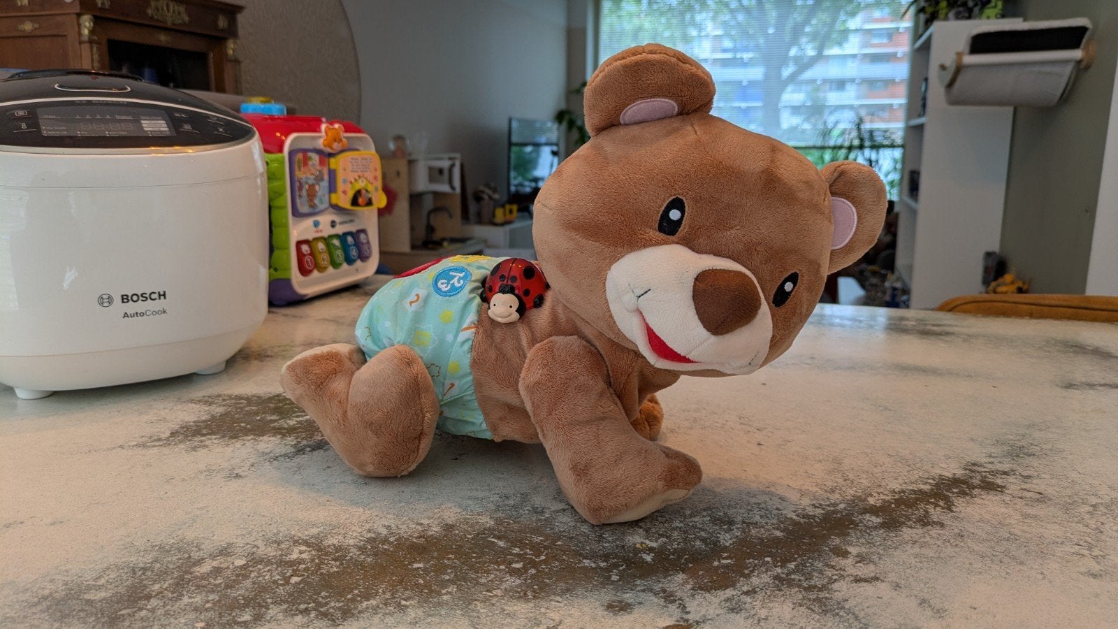 VTech Baby Kruip & Leerbeer - Zo goed als nieuw, Ophalen of Verzenden, Zo goed als nieuw, Overige typen, Met licht