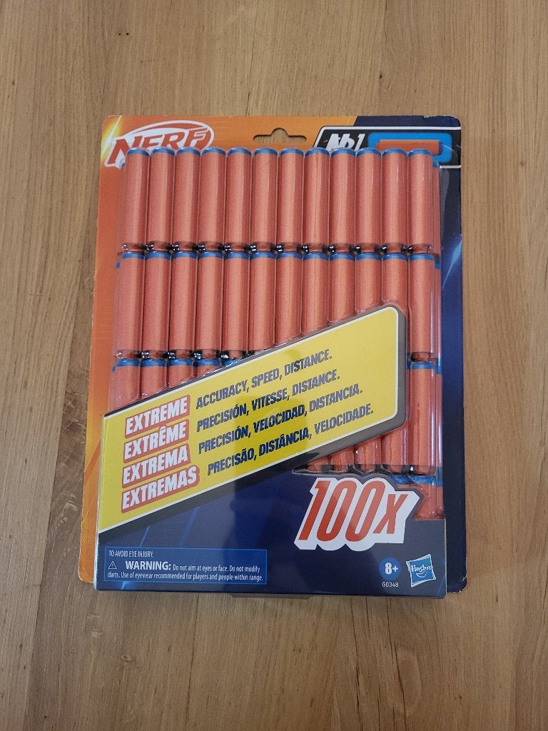 Nieuw! Nerf N1 darts, pijlen, navulling, oranje, 100 stuks, Kinderen en Baby's, Speelgoed | Buiten | Actiespeelgoed, Ophalen of Verzenden