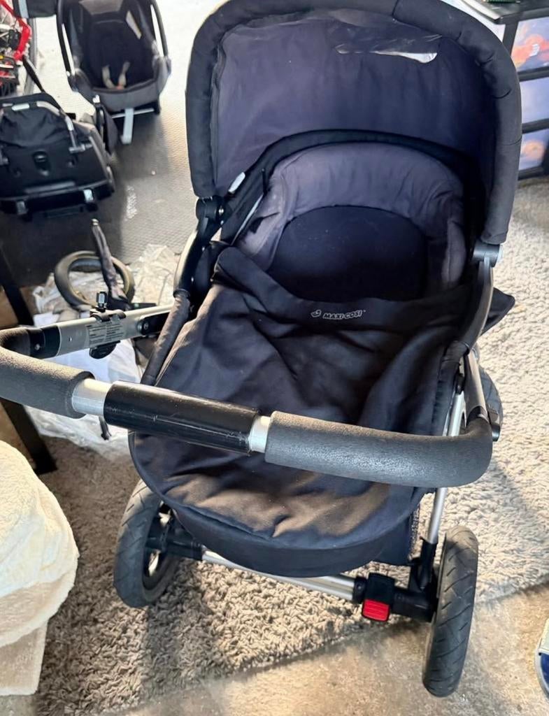 Complete Maxi Cosi set, Kinderen en Baby's, Kinderwagens en Combinaties, Ophalen, Gebruikt, Maxi-Cosi