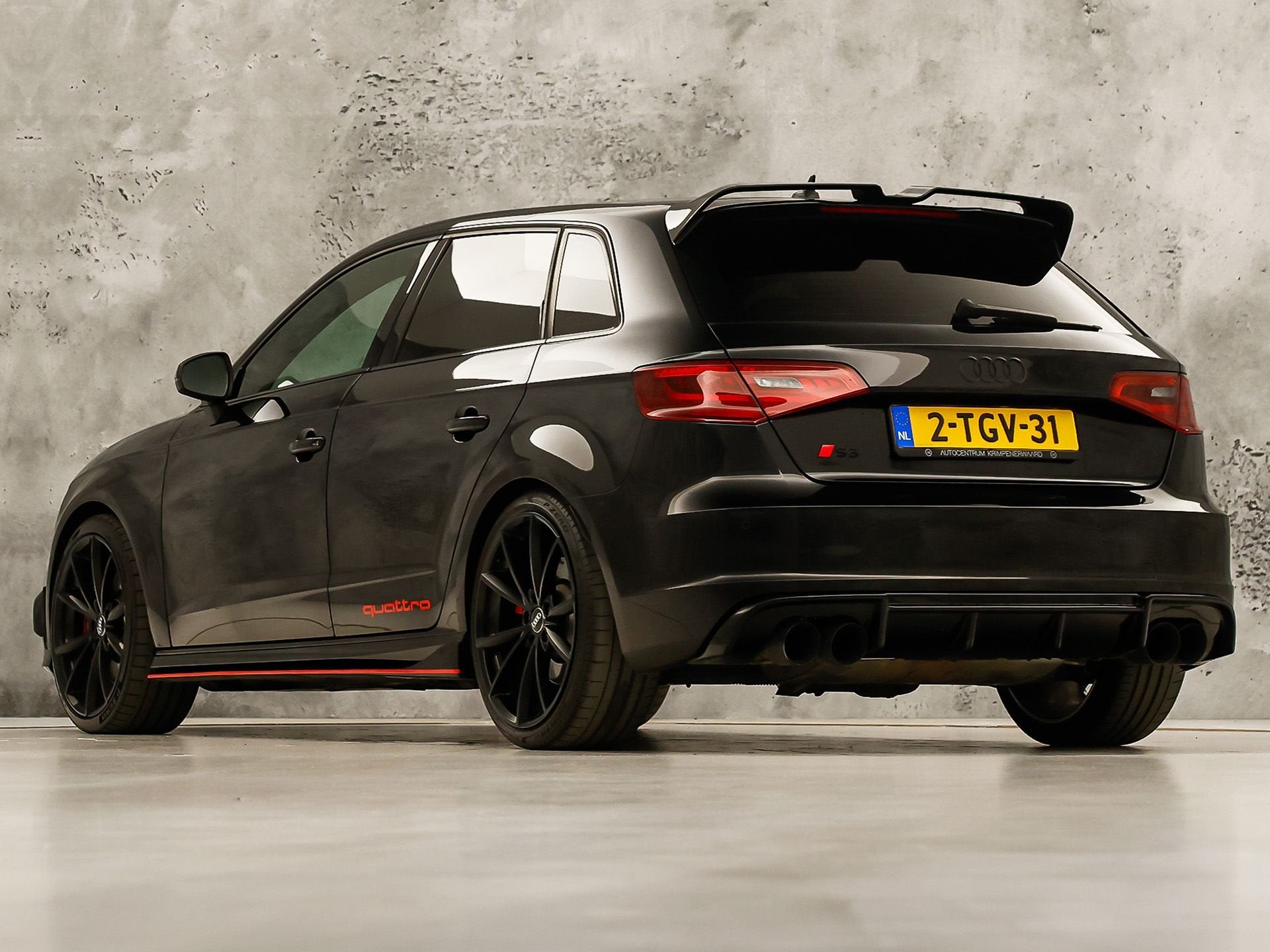 Audi S3 Sportback 2.0 TFSI S3 quattro S-Line 300Pk Automaat, Auto's, Audi, Automaat, Gebruikt, Zwart, Vierwielaandrijving
