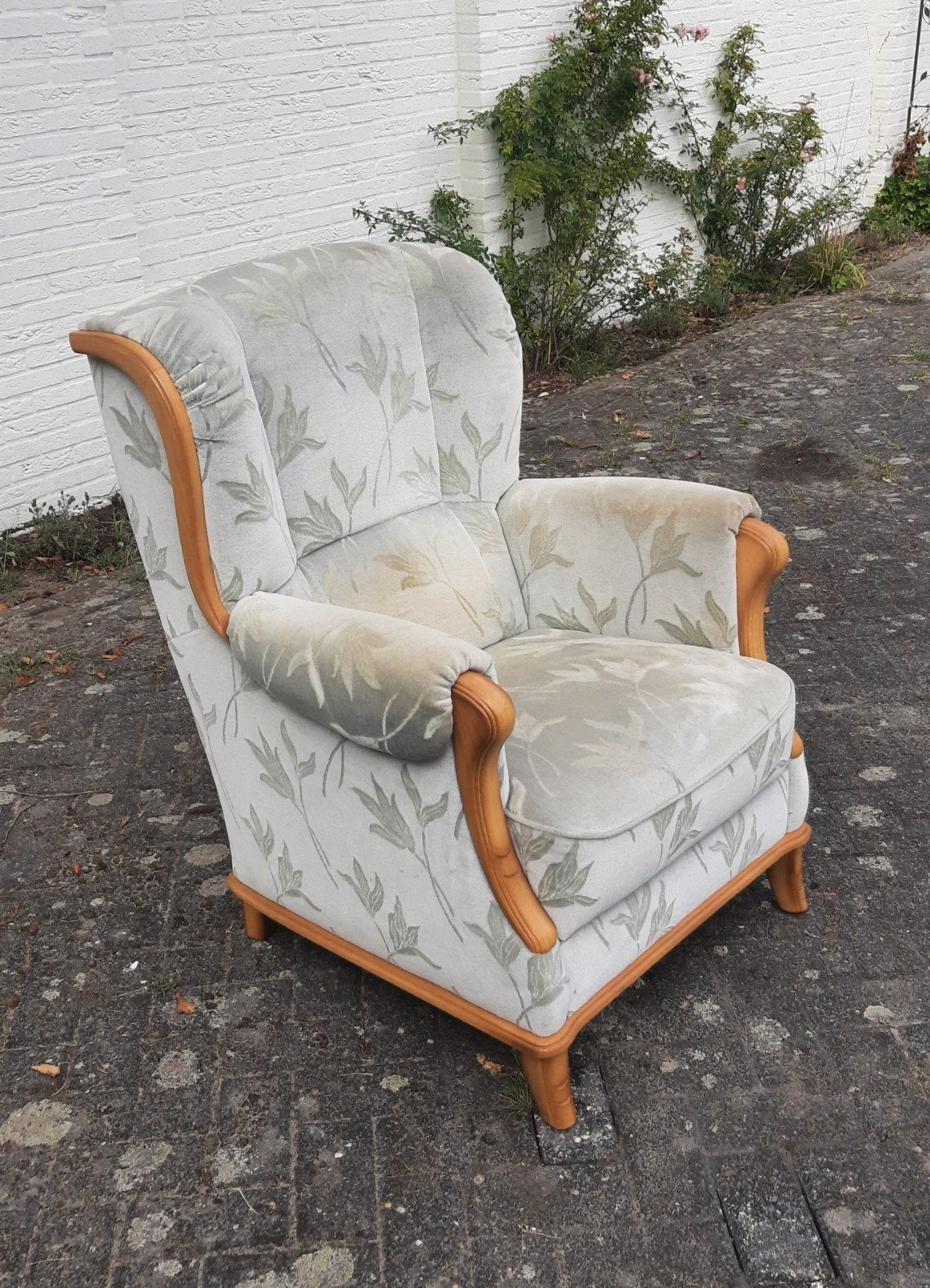 stoel, Huis en Inrichting, Stoelen, Ophalen, Gebruikt, Blauw, Klassiek