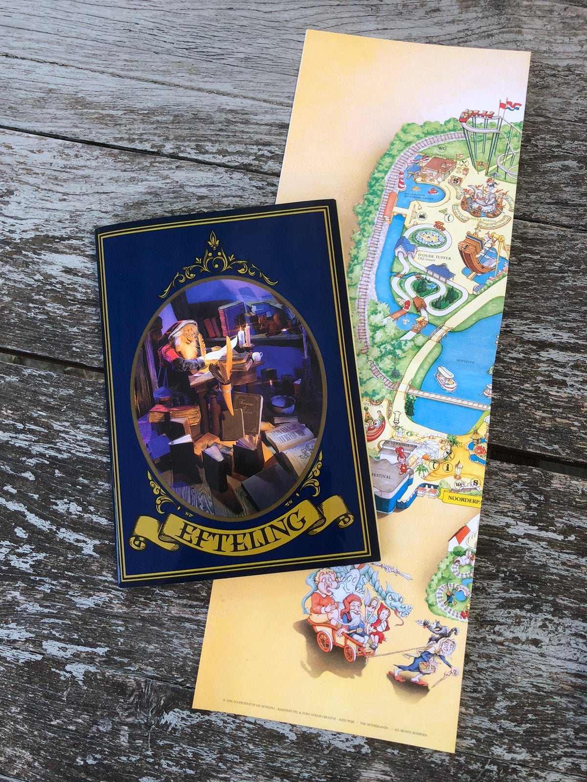Efteling fotoboekje 1996 incl. plattegrond als nieuw, Verzamelen, Efteling, Verzenden, Zo goed als nieuw, Overige typen