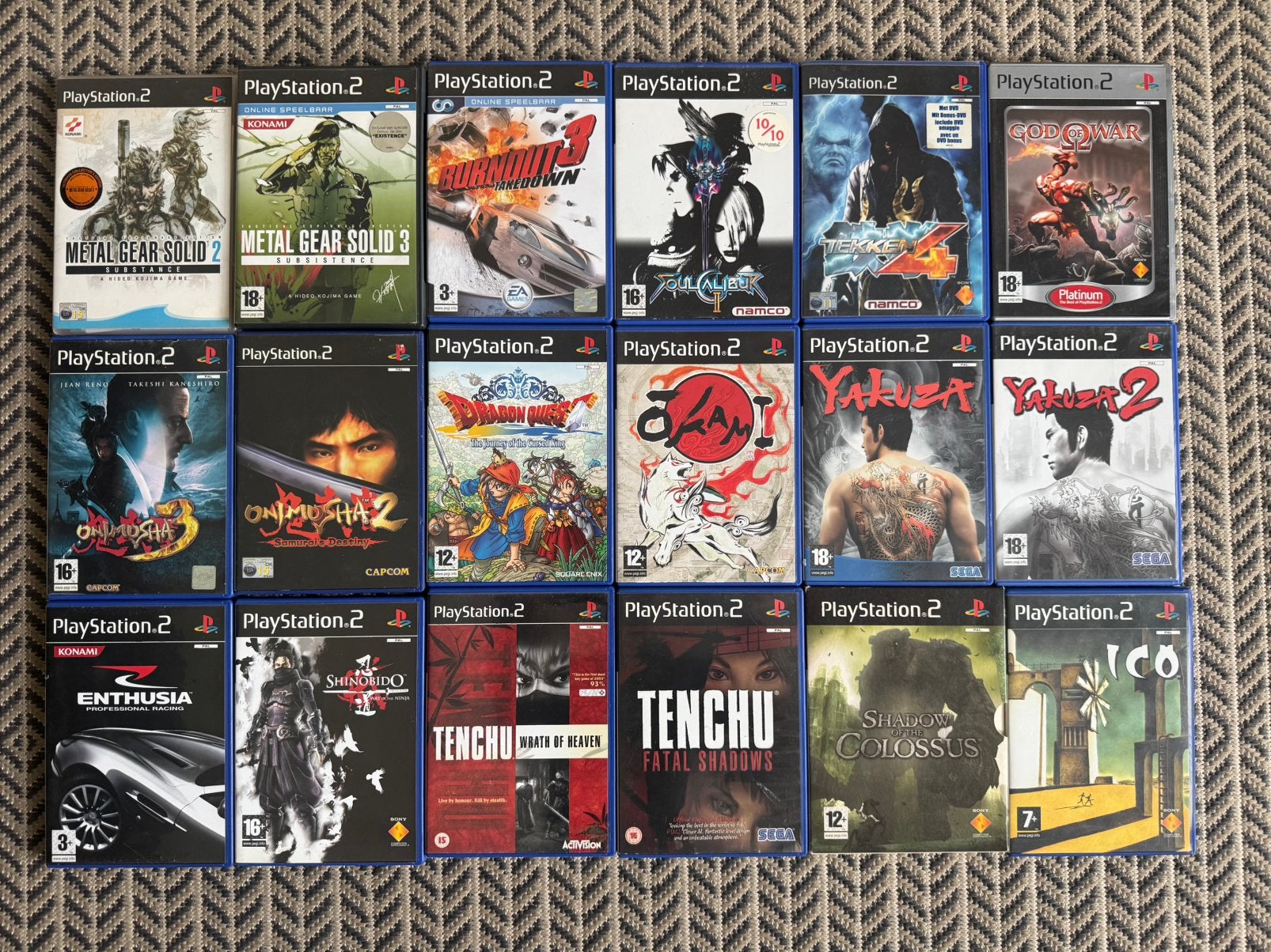 Grote PS2 collectie vol toptitels, Spelcomputers en Games, Avontuur en Actie, Gebruikt, Vanaf 18 jaar, 1 speler