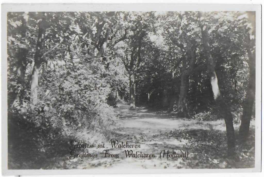 Walcheren Oude Ongelopen Ansichtkaart ( B1957 ), Ophalen of Verzenden, 1940 tot 1960, Ongelopen, Zeeland