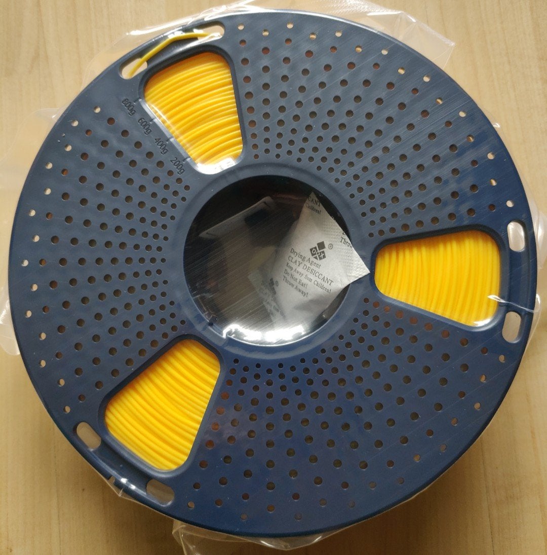 (Meerdere rollen) PLA Filament 3D-Printer Geel, Computers en Software, 3D-printerbenodigheden, ., Nieuw, Ophalen of Verzenden