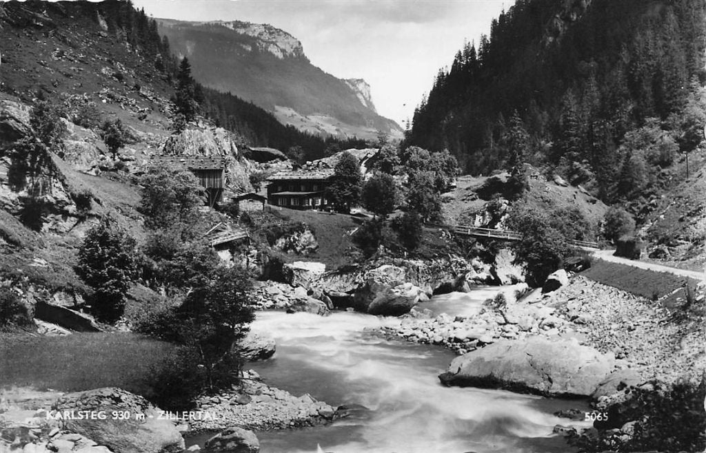 702-331-003 Karlsteg Zillertal, Verzenden, Voor 1920, Oostenrijk