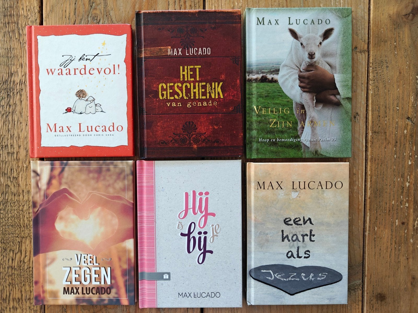 6 Kadoboekjes van Max Lucado., Ophalen of Verzenden, Zo goed als nieuw