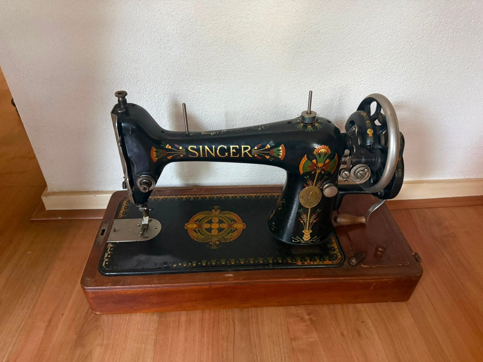 singer naaimachine, Ophalen
