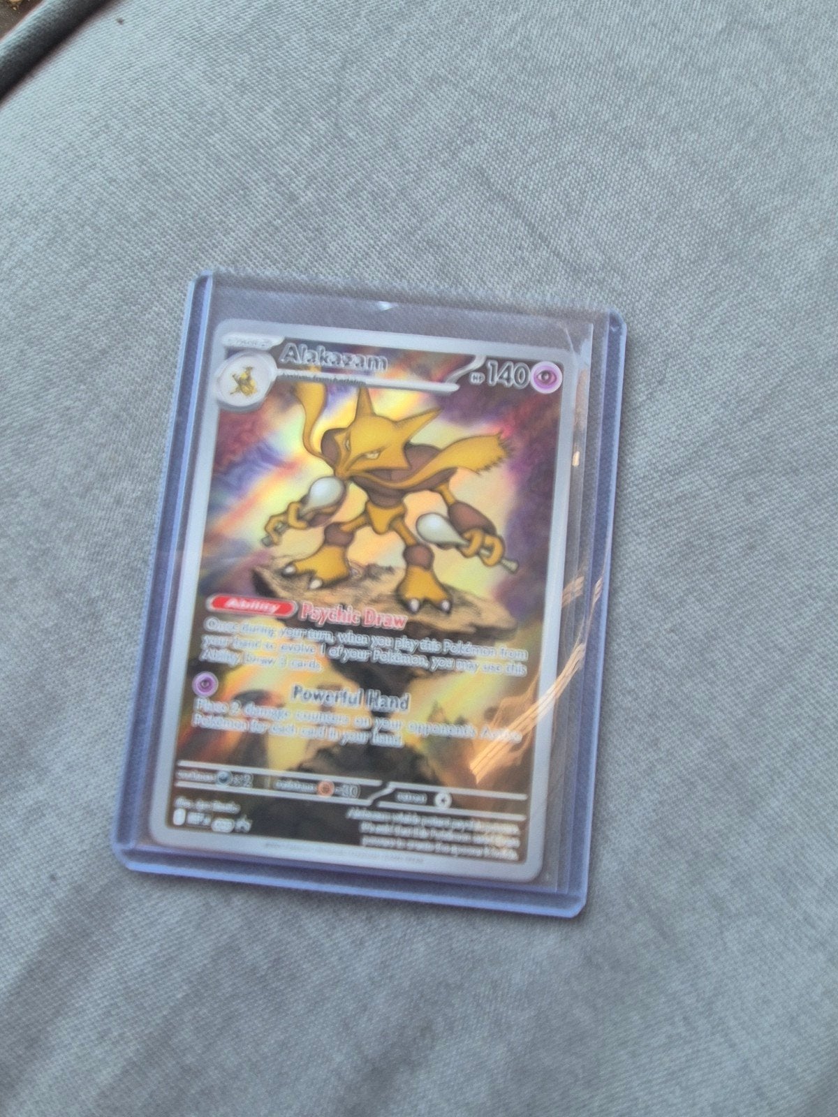Alakazam #9, Hobby en Vrije tijd, Verzamelkaartspellen | Pokémon, Ophalen of Verzenden, Zo goed als nieuw