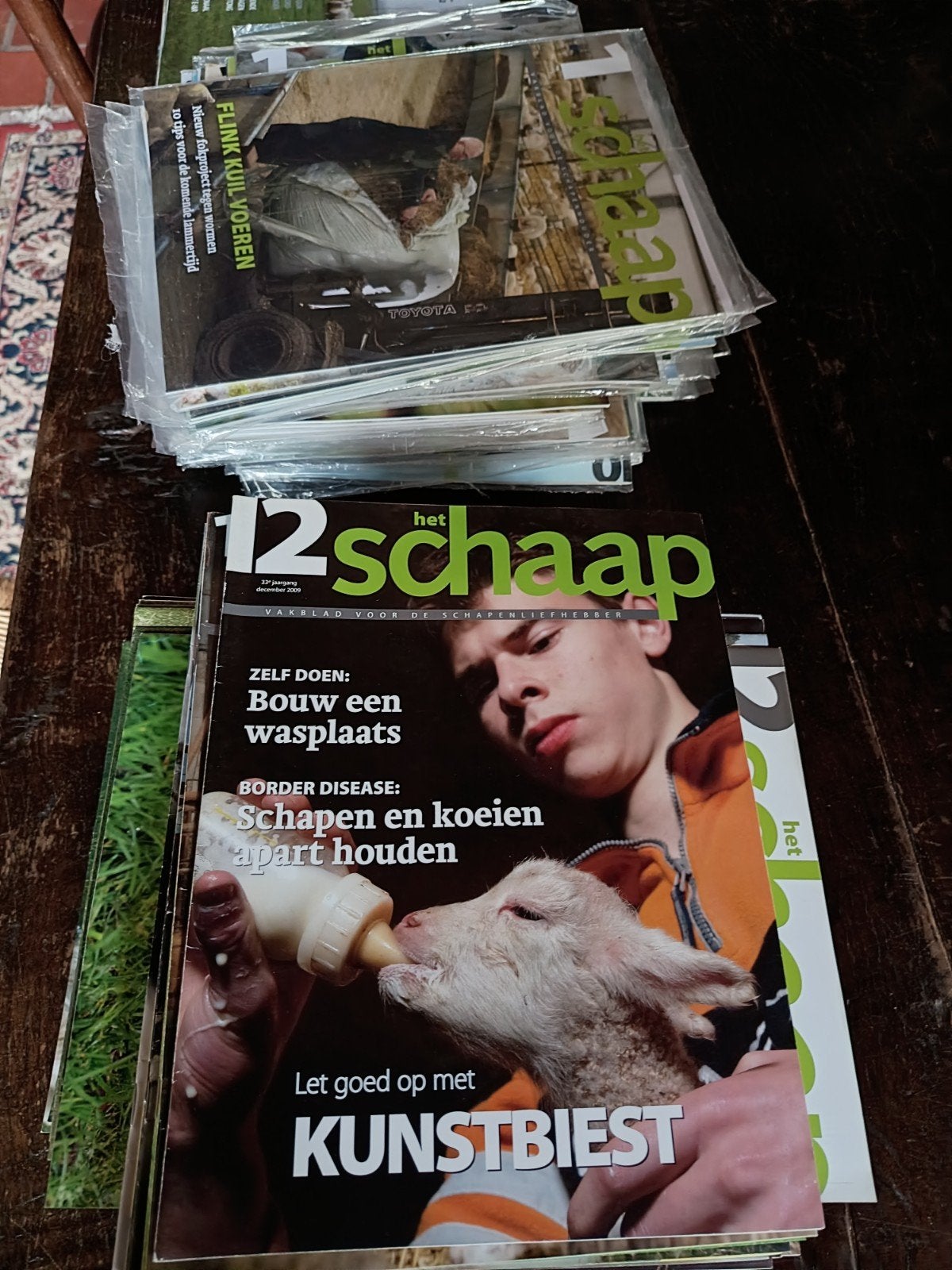 Het schaap, Ophalen, Gelezen