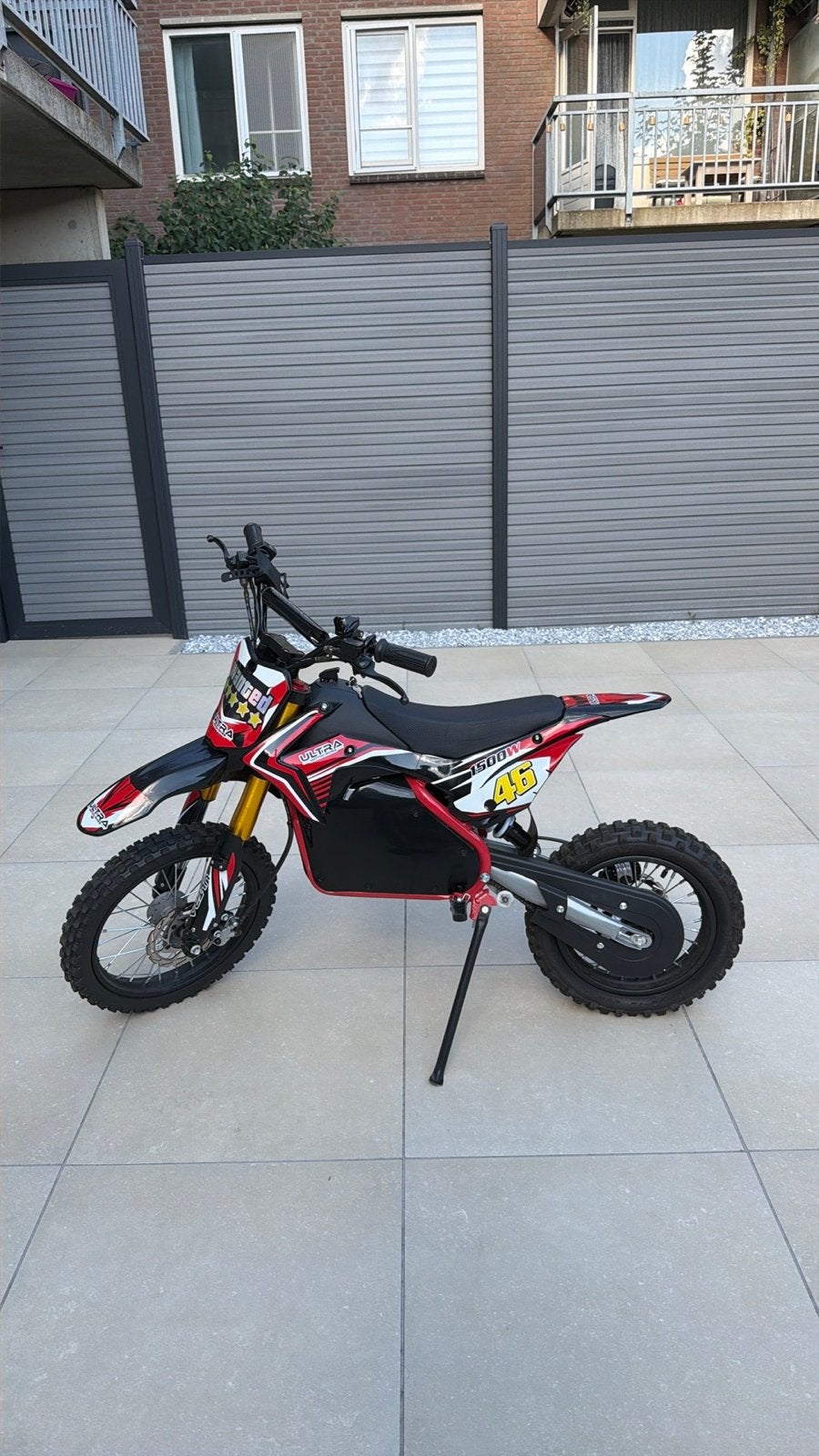 CarKiddo elektrische crosser 1500W 60V, Fietsen en Brommers, Brommers | Crossbrommers, Overige merken, Gebruikt, Ophalen of Verzenden