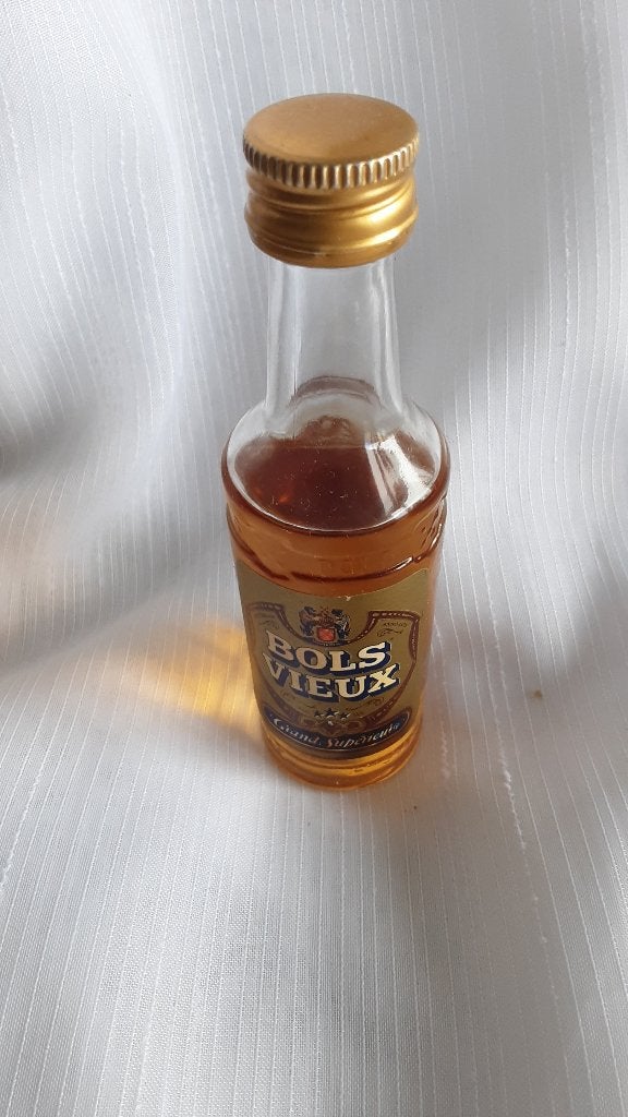 BOLS VIEUX JENEVER JENEVER klein flesje, miniatuur (nr. 2), Ophalen of Verzenden, Nieuw, Gebruiksvoorwerp