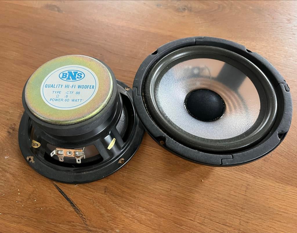 BNS woofers, Audio, Tv en Foto, Luidsprekers, Overige merken, Gebruikt, Overige typen, Ophalen of Verzenden