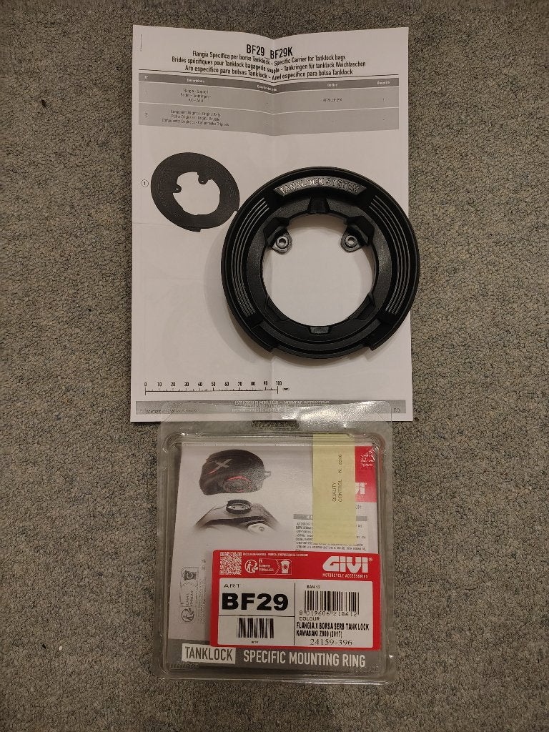 Givi BF29 - Tanklock - Kawasaki Versys 1000, Z900, 1000SX, Ophalen, Nieuw