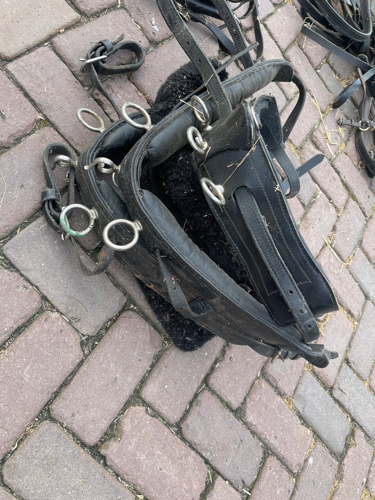 Pony spullen 3 x inspan set met veel riemen, Dieren en Toebehoren, Ophalen, Overige soorten