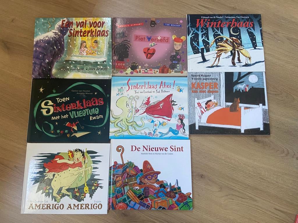 23 Sinterklaas kinderboeken, Ophalen, Zo goed als nieuw