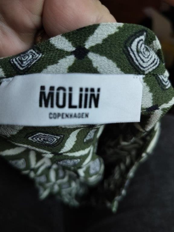 Tuniek groen/ creme Moliin mt M Vaste prijs, Maat 38/40 (M), Moliin, Ophalen of Verzenden, Zo goed als nieuw