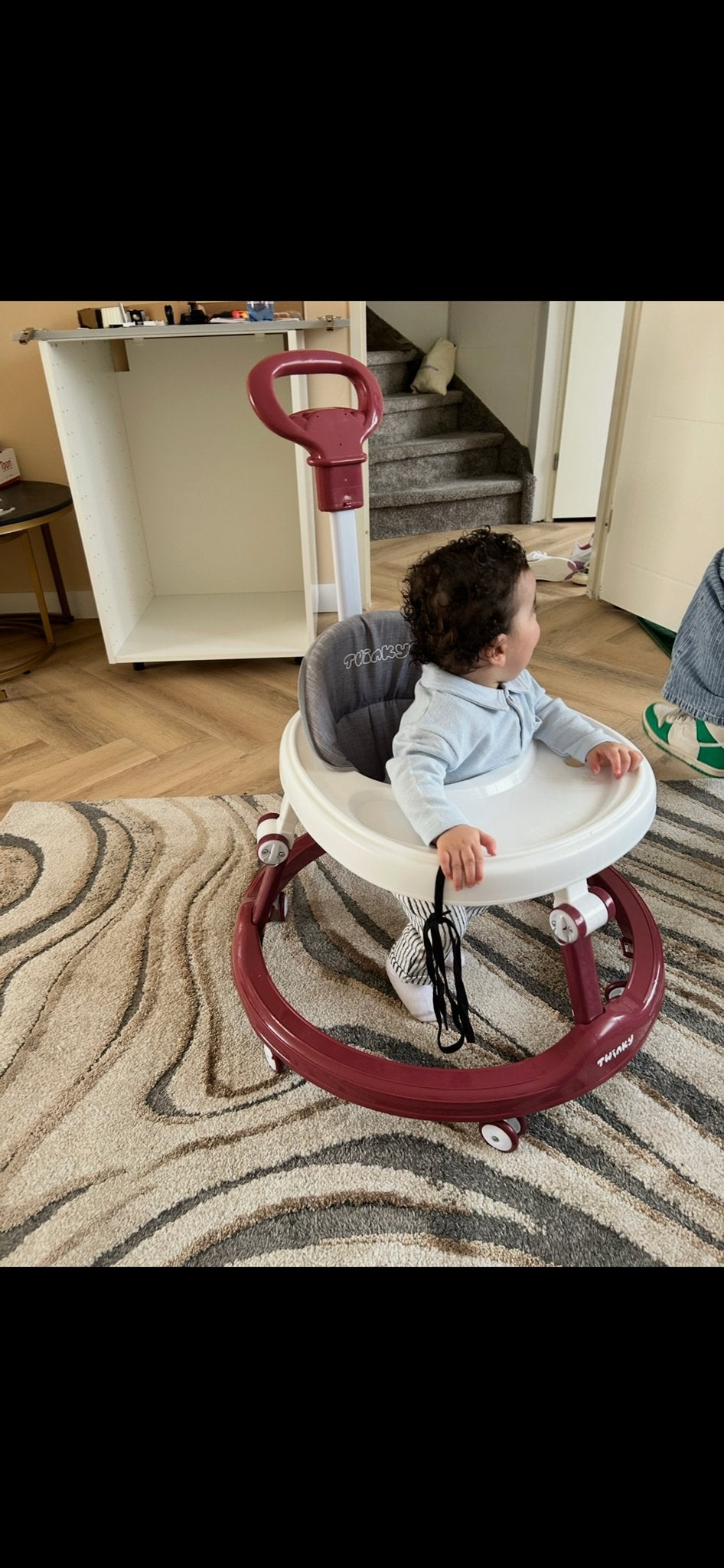 Twinky Babywalker - Luxe Loopstoel, Kinderen en Baby's, Overige Kinderen en Baby's, Zo goed als nieuw, Verzenden