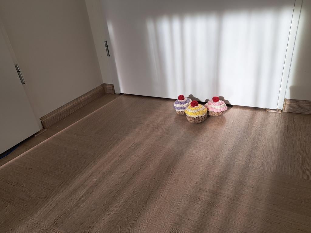 Set van 3 Handgemaakte Gehaakte Cupcake Knuffeltjes, Ophalen of Verzenden, Nieuw, Knutselwerk