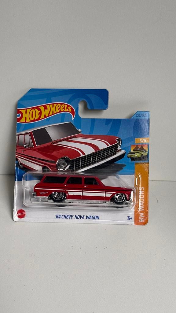 Hot Wheels '64 Chevy Nova Wagon - Nieuw in verpakking, Verzenden, Nieuw