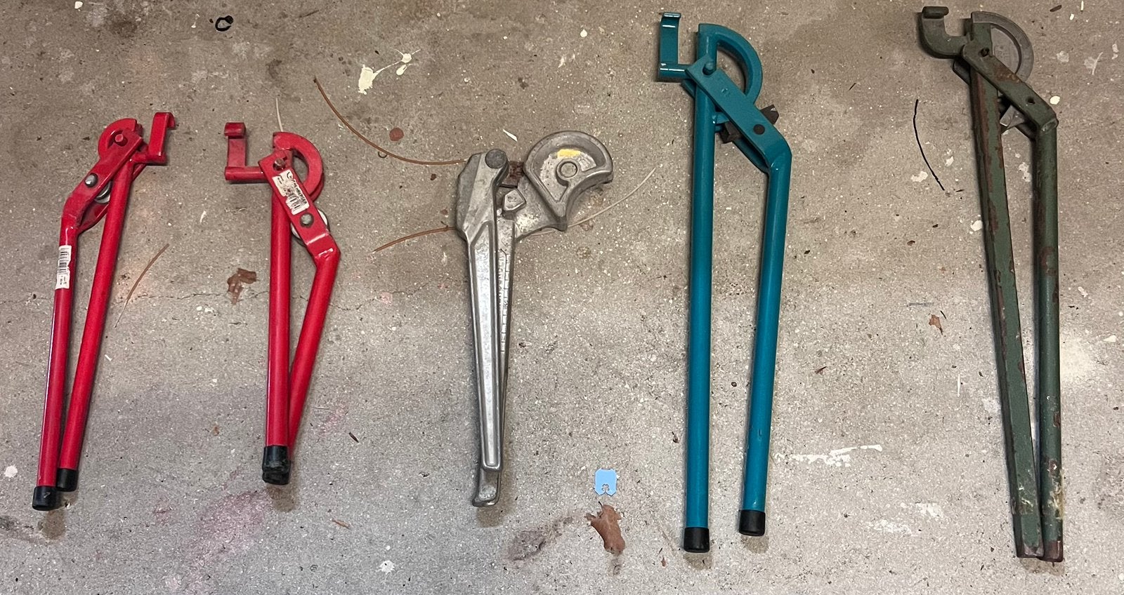 10 Professionele buigijzers in 1 koop, Doe-het-zelf en Verbouw, Ophalen, Gebruikt