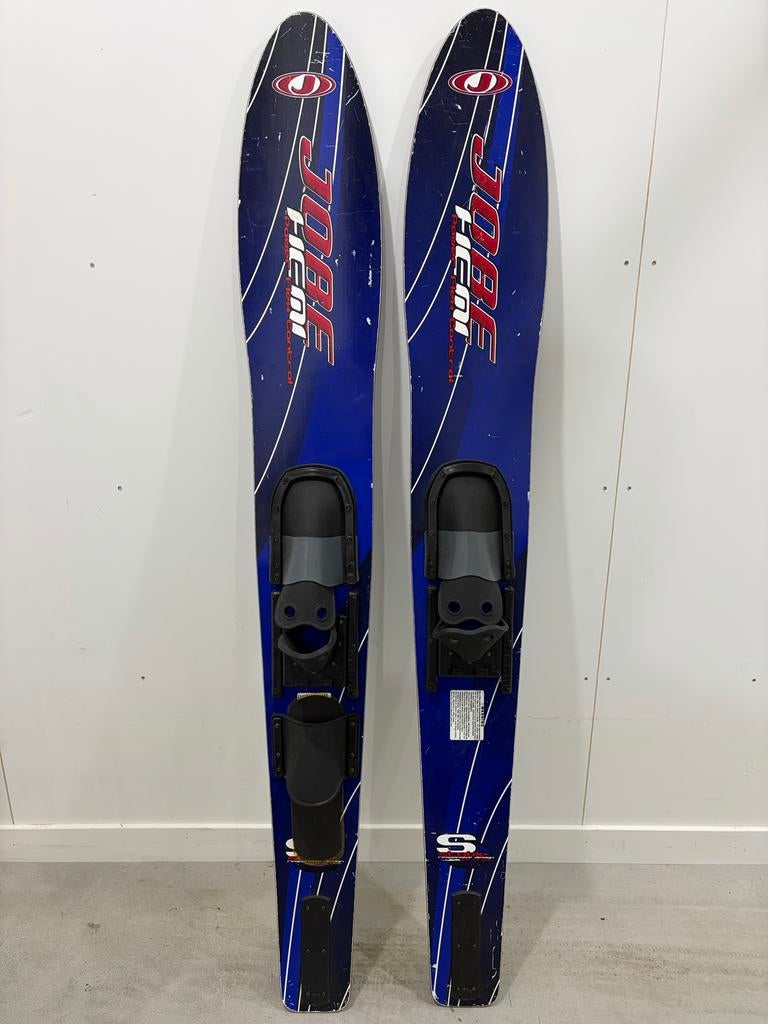 Jobe Hemi Waterski's - Blauw/Zwart, Watersport en Boten, Waterski's, Ophalen, Zo goed als nieuw, 160 cm of meer, Waterski's