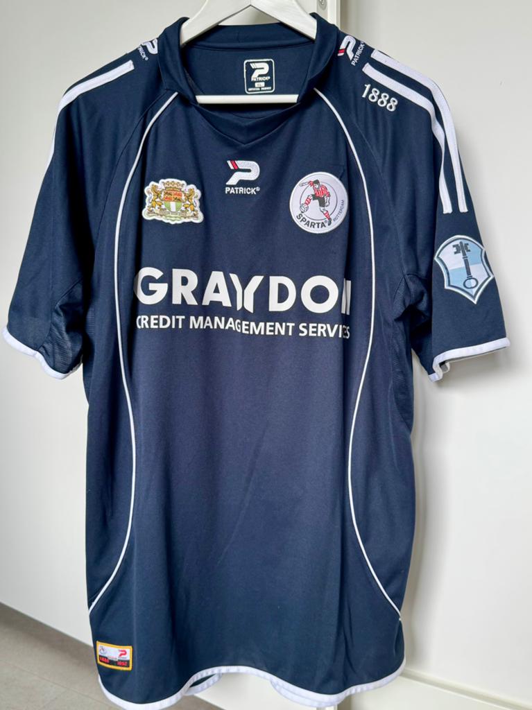 Sparta Rotterdam voetbal shirt 2008 - 2009 maat XL, Sport en Fitness, Voetbal, Maat XL, Ophalen of Verzenden, Gebruikt, Shirt