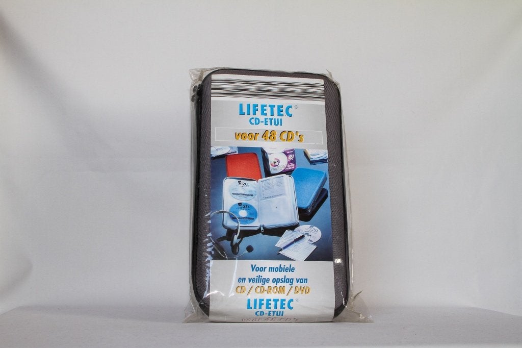 LIFETEC CD-ETUI voor 48 CD's - Nieuw in verpakking, Verzenden, Nieuw