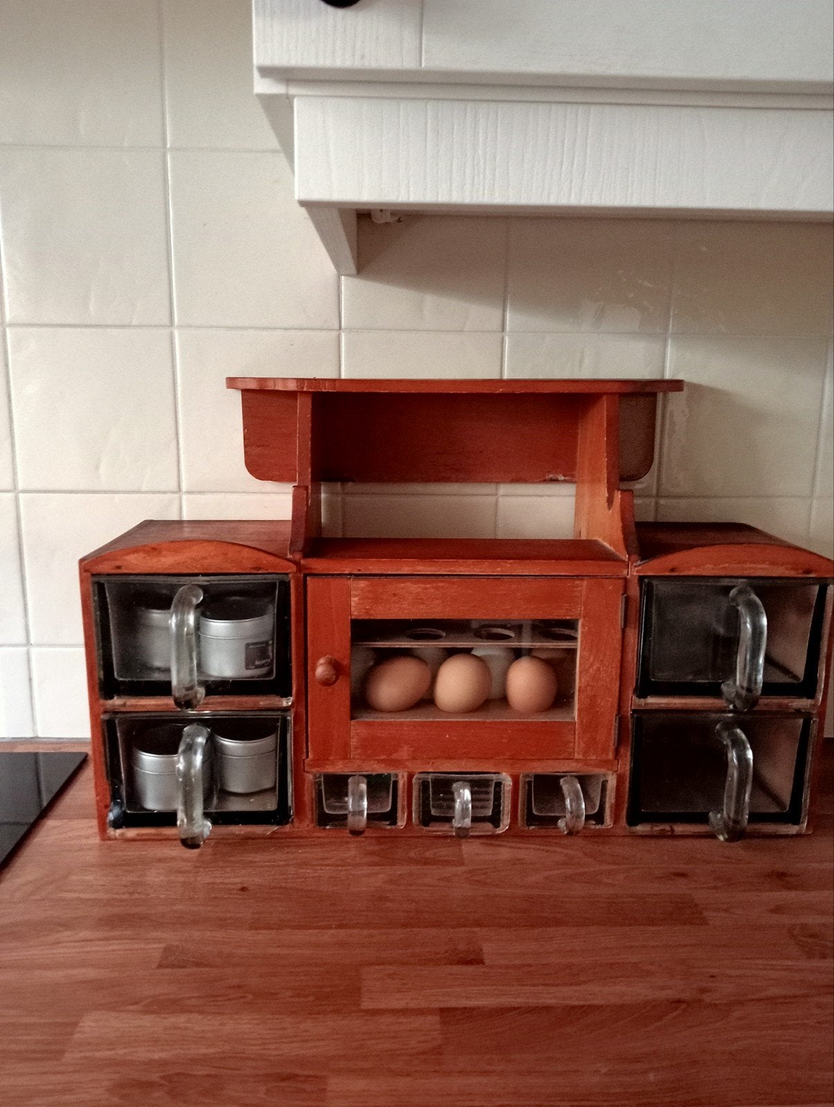brocante kruidenkastje, Antiek en Kunst, Ophalen