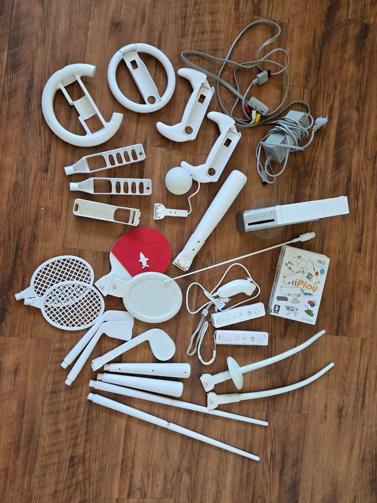 Nintendo Wii met attributen, Spelcomputers en Games, Ophalen of Verzenden, Gebruikt