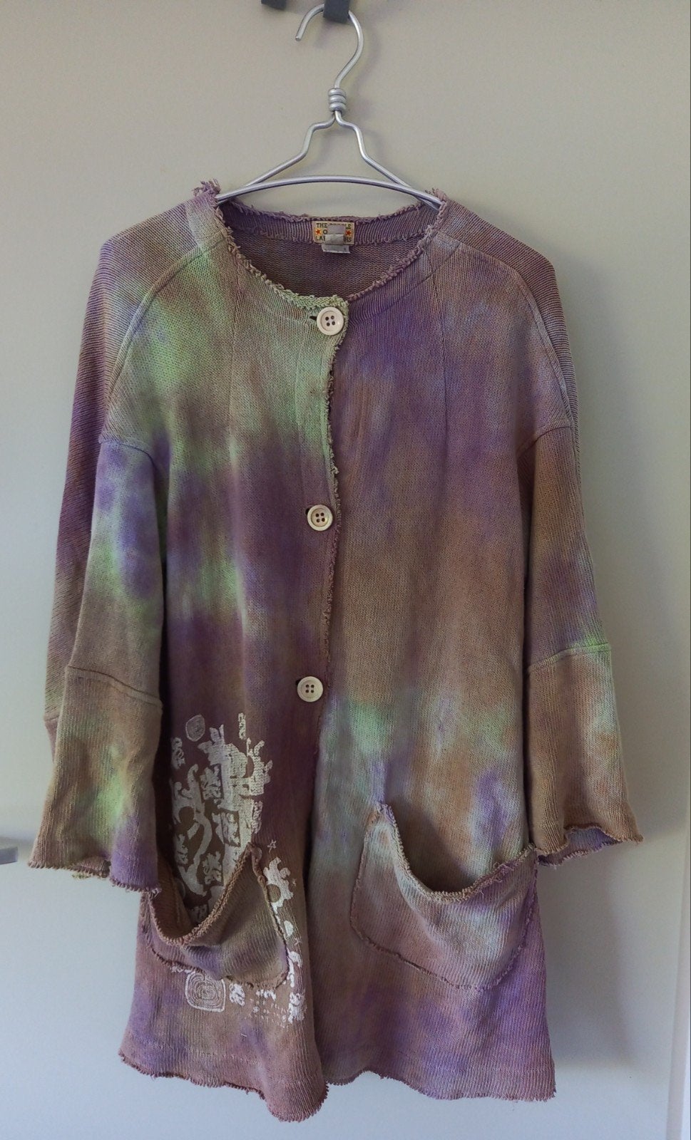 Katoenen vest The people of the labyrinths, Maat 38/40 (M), POTL, Gedragen, Meerkleurig