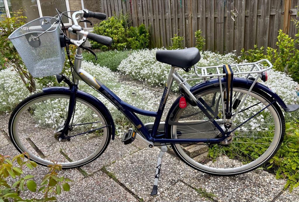 Z.G.A.N. Raleigh Spirit damesfiets (Lage instap), Fietsen en Brommers, Fietsen | Dames | Damesfietsen, Overige merken, Velgrem