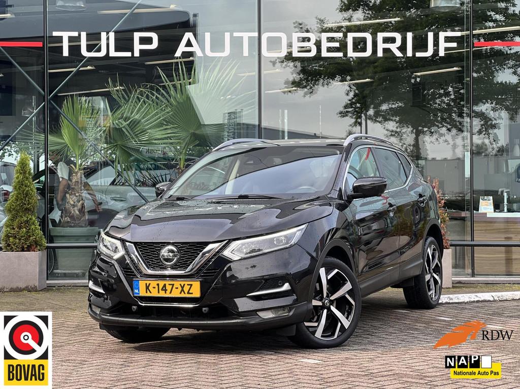 Nissan Qashqai 1.3 DIG-T Premium Edition Clima Cruise NAP, Gebruikt, Zwart, Bedrijf, Qashqai
