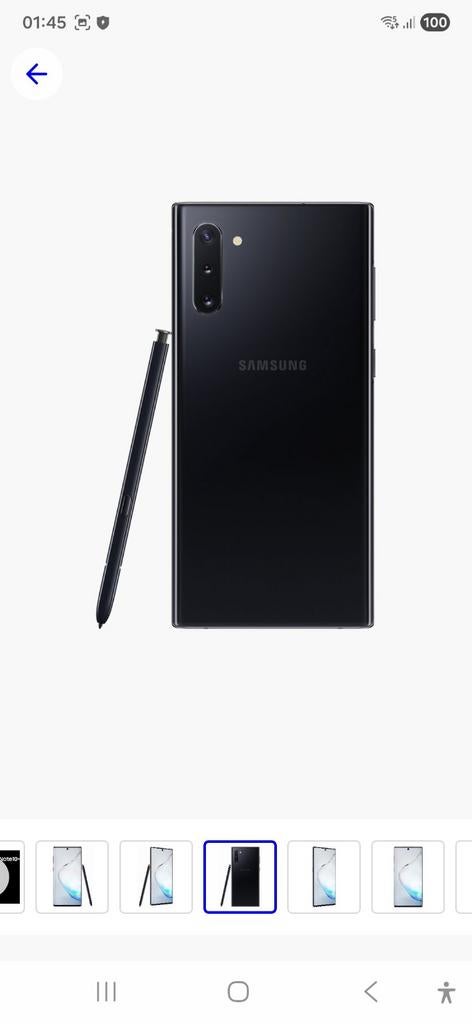 Samsung Galaxy Note 20 Plus 256 GB - Zo goed als nieuw, Telecommunicatie, Mobiele telefoons | Samsung, Zo goed als nieuw, Galaxy Note 20