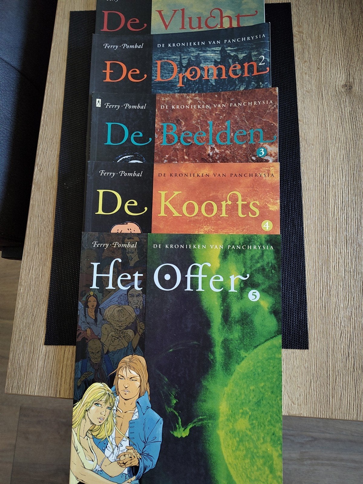 De Kronieken van Panchrysia - Serie (5 delen), Ophalen of Verzenden, Zo goed als nieuw