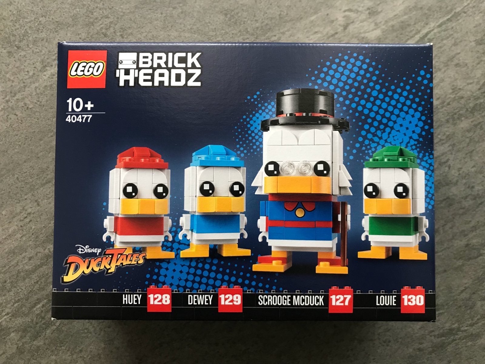 Lego Brickheadz 40477 Dagobert, Kwik, Kwek & Kwak *SEALED*, BrickHeadz, Lego, Nieuw, Ophalen of Verzenden