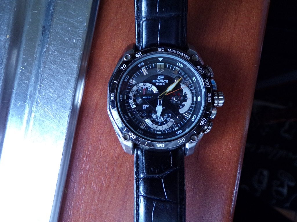 Casio Edifice  EF-550  5147, Sieraden, Tassen en Uiterlijk, Horloges | Heren, Casio, Staal, Polshorloge, Ophalen of Verzenden