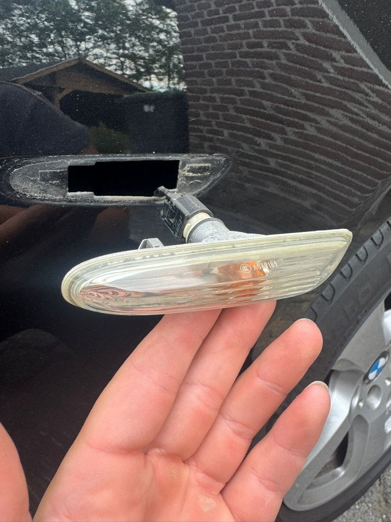 Witte Knipperlichten OEM voor BMW E60 en E90, Ophalen of Verzenden, Gebruikt, BMW