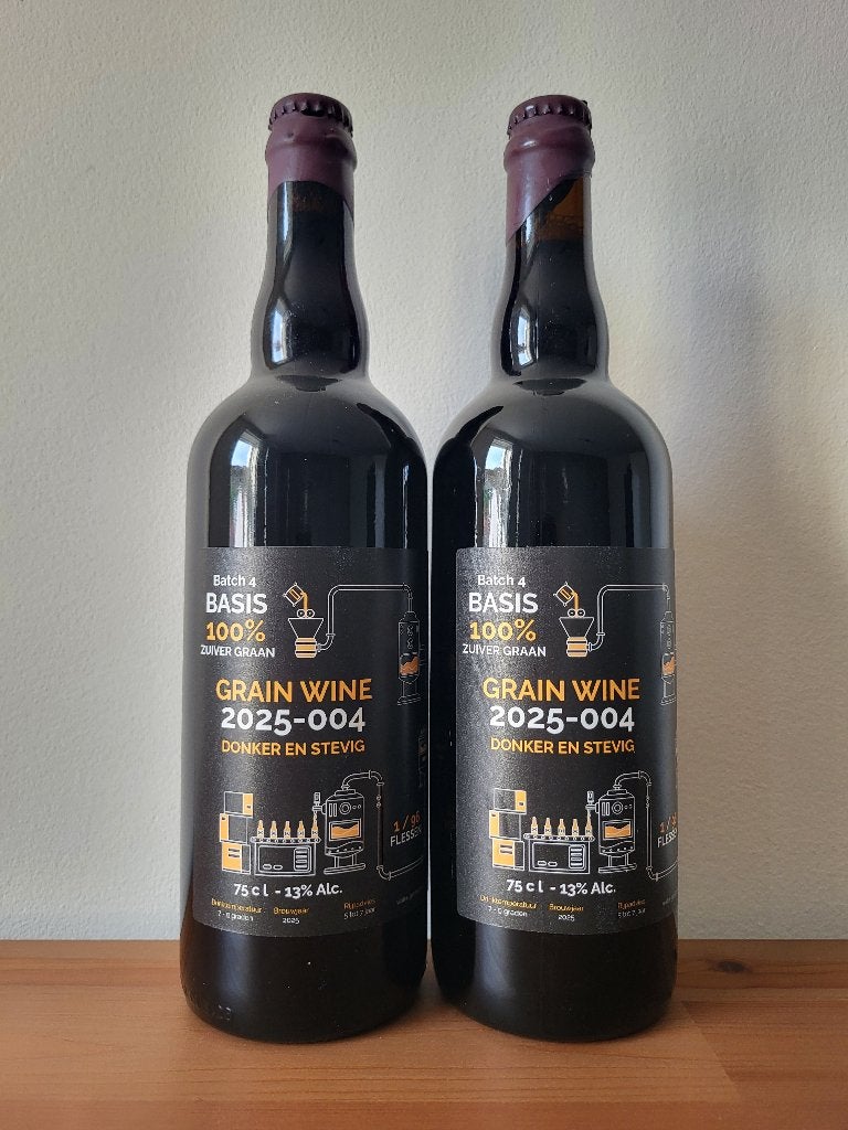 Boogieman VS Eggens Beer - Grain Wine 2025-004 - 1/96, Ophalen of Verzenden, Nieuw, Flesje(s), Overige merken