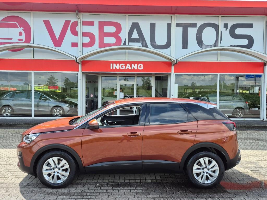 Peugeot 3008 1.2 PURETECH AUT. 130PK ALLURE LED NAVIGATIE CA, Auto's, Peugeot, Automaat, Gebruikt, 1199 cc, Bedrijf
