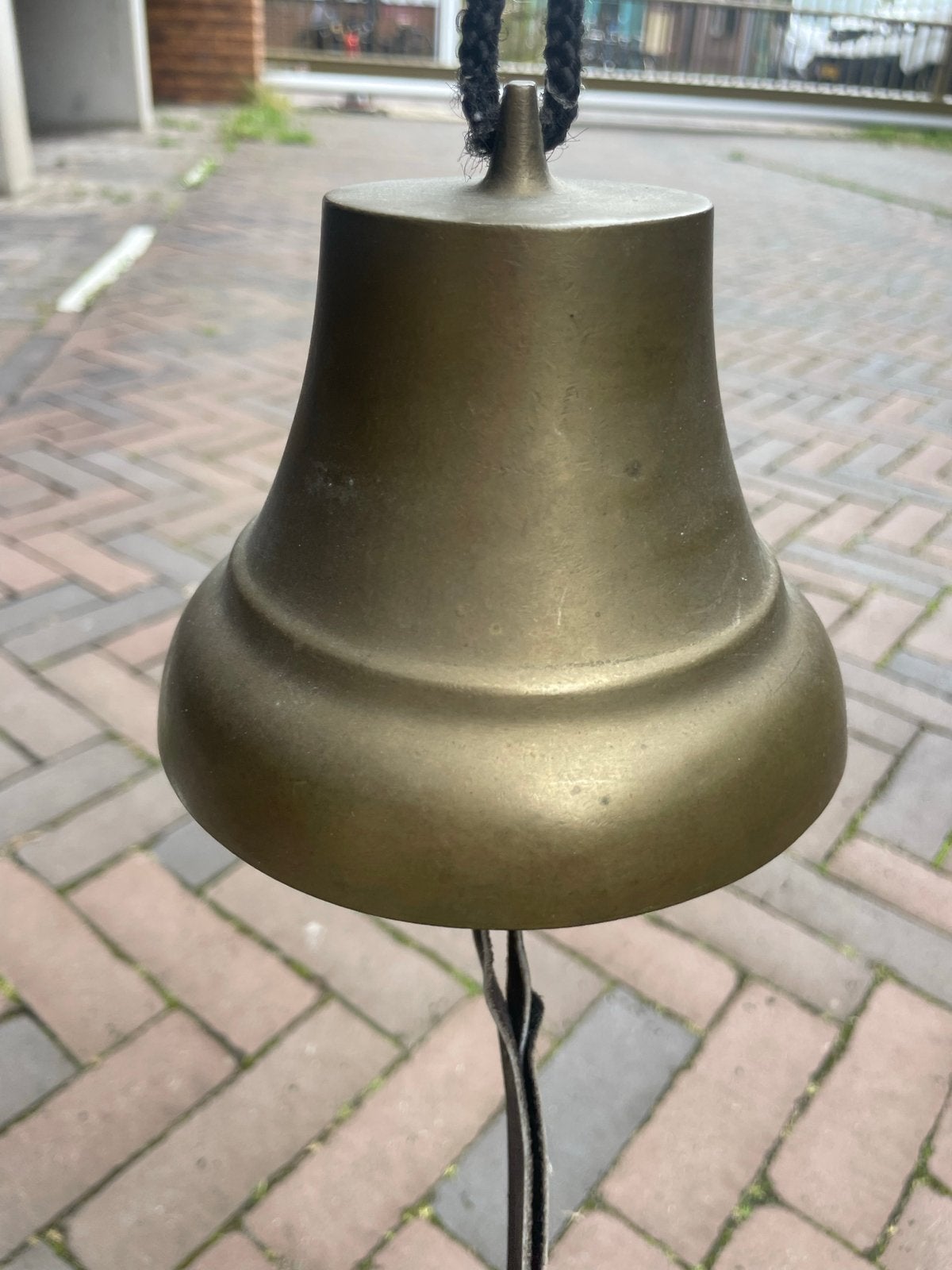 Antieke Messing Scheepsbel - Decoratieve Bel, Ophalen of Verzenden