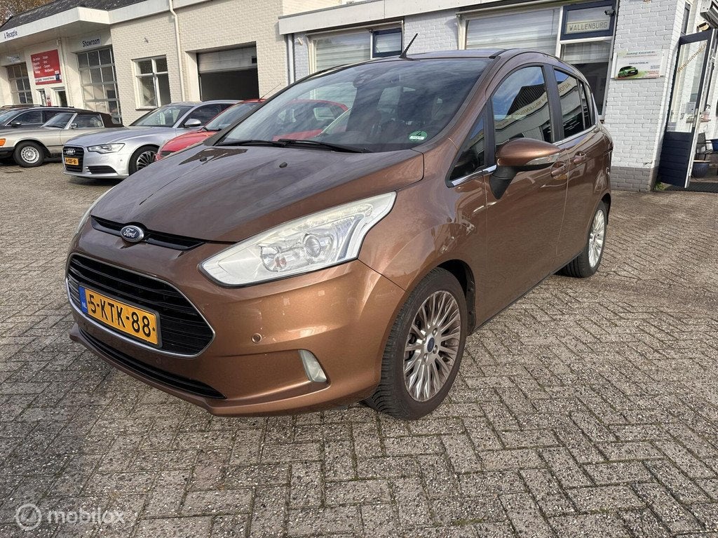 Ford B-Max 1.0 EcoBoost Titanium, Auto's, Ford, Bedrijf, Te koop, B-Max, ABS, Airbags, Airconditioning, Alarm, Automatische klimaatregeling