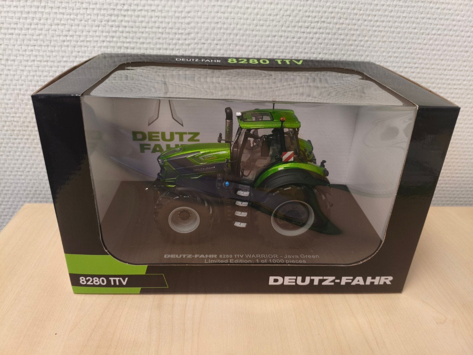 Deutz-Fahr 8280 TTV Warrior Java Green Limited Edition, Overige merken, 1:32 tot 1:50, Overige typen, Nieuw