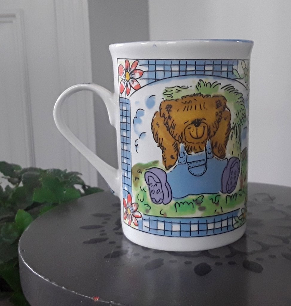 Mok - beker met afbeelding van een beer - nieuw, Keramiek, Nieuw, Overige stijlen, Mok