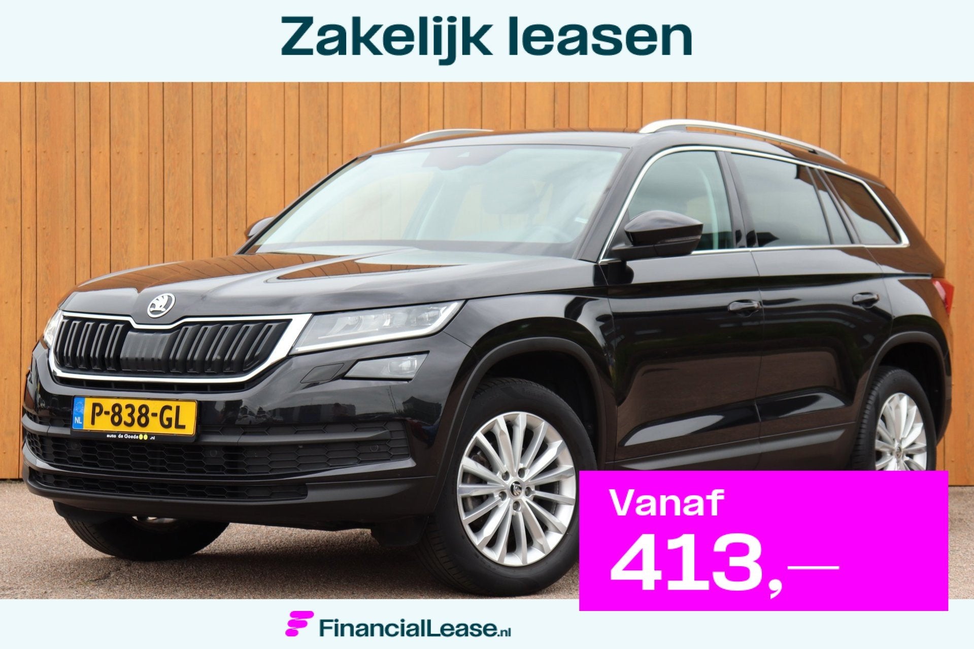 Skoda Kodiaq 1.5 TSI Bus.Ed. Plus 7persoons el.klep+trekhaak, 12 maanden, 4 cilinders, Zwart, 1524 kg