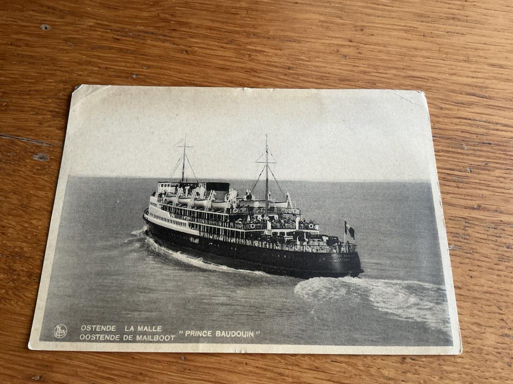 S647 OOSTENDE MAILBOOT, Ophalen of Verzenden