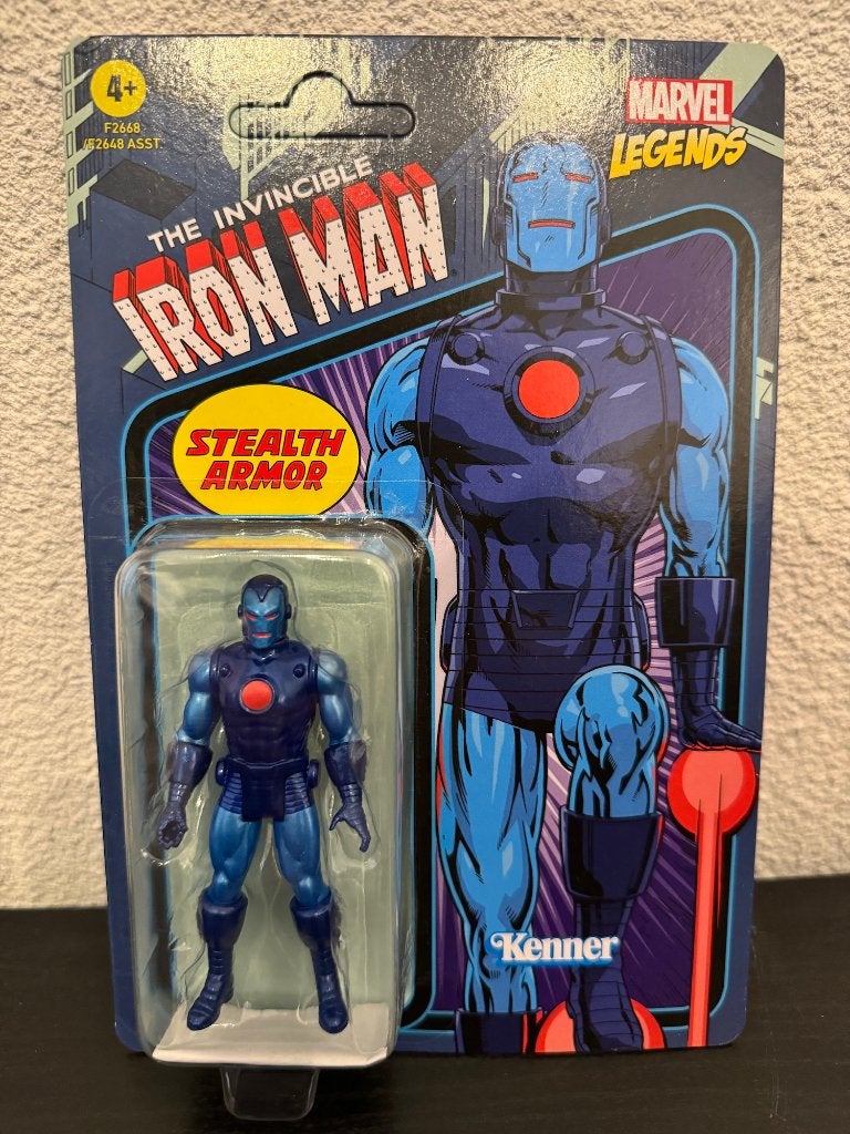Marvel Legends - The Invinicible Iron Man (Stealth Armor), Ophalen of Verzenden, Superheld, Nieuw, Beeldje of Figuurtje